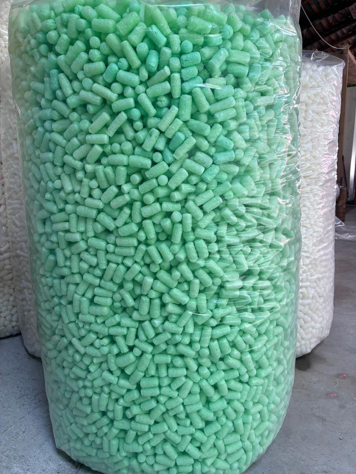 500 L Fulgi amidon biodegradabil Verde